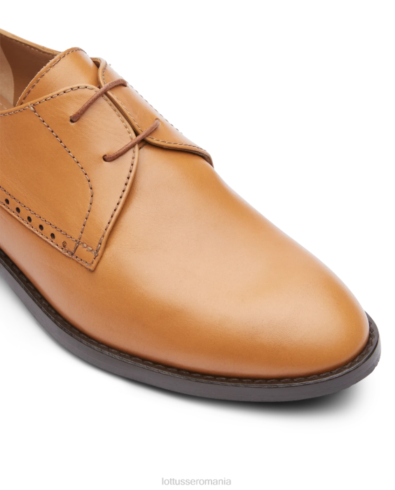 Lottusse femei derby claire plain calf TJT6395 încălţăminte maro