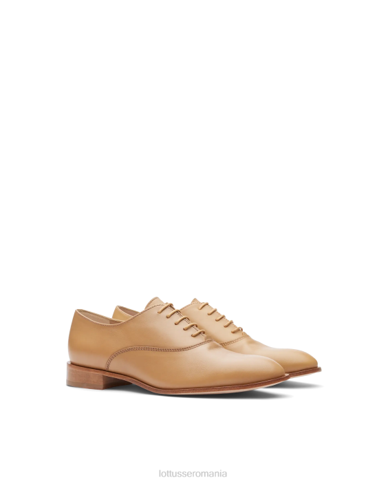 Lottusse femei claire plain calf oxford TJT6242 încălţăminte maro